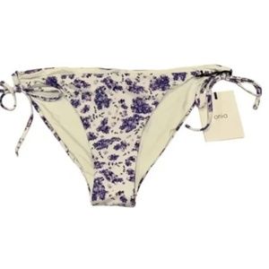 New Onia Lavender Kate Bikini Bottom Side Ties Medium